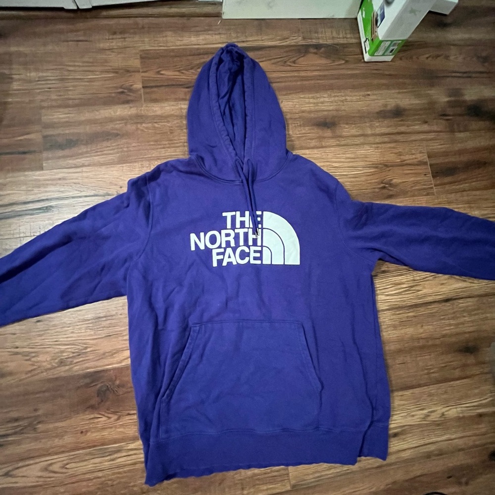 The North Face Men's Blue Hoodie